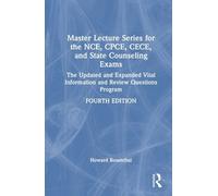 Unknown Author Master Lecture Series for the NCE, CPCE, CECE (Copertina rigida)