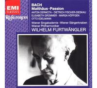 Unknown - Bach: Matthaus-Passion / Wilhelm Furtwangler (Mono 1954 recording) by Unknown (2001-03-06)