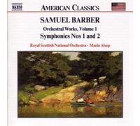 unknown - Barber: Orchestral Works, Vol. 1: Overture, The School for Scandal, Op. 5 / Symphony No. 1, Op,. 9 / First Essay for Orchestra, Op. 12 / Symphony No. 2, Op;. 19 (2000) Audio CD
