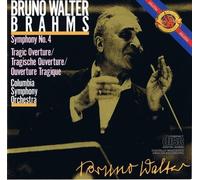 Unknown - Brahms: Symphony No. 4/ Tragic Overture -bruno walter (Conductor), columbia symphony orchestra (Orchestra)-PRE-BARCODE 1ST EDITION 1985