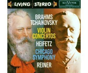 unknown - Brahms / Tchaikovsky, Violin Concertos: Heifetz, Chicago Symphony, Reiner Original recording remastered Edition (1993) Audio CD
