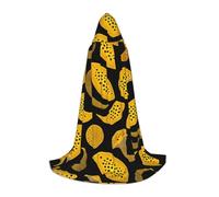 Unknown creatures - Mantello con cappuccio M per adolescenti mantello lungo costume cosplay festa in maschera Carnevale