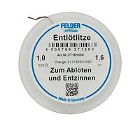 Unknown Fields 1540267 Fields 27161000 - Treccia dissaldante imbevuta, 1,00 mm, larghezza 1,60 m