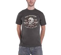 Unknown FOO FIGHTERS - MATTER OF TIME-T-shirt Uomo, Grigio (Charcoal), XX-Large