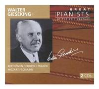 Unknown - Great Pianists of the 20th Century - Walter Gieseking (1999-01-12)