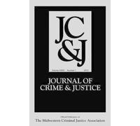Unknown Journal of Crime and Justice (Tascabile)