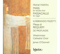 unknown - Martin: Mass for Double Choir; Passacaille for Organ/Pizzetti: Messa di Requiem; De Profundis Import Edition (1998) Audio CD