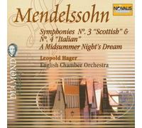 Unknown - Mendelssohn: Symphonies Nos. 3 & 4, A Midsummer Night's Dream, String Symphony No. 9 (2001-02-26)