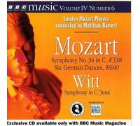 Unknown - Mozart: Symphony No. 34, Six German Dances, & Witt Symphony in C Jena