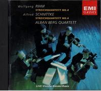 Unknown - Rihm: String Quartet No. 4 / Schnittke: String Quartet No. 4 - Alban Berg Quartett