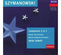 Unknown - Szymanowski: Symphonies 2 & 3 / Bartok: Two Pictures (1990-06-12)