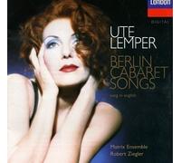 unknown - Ute Lemper - Berlin Cabaret Songs (1997) Audio CD