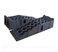unkonwcy Set di 1 paio di rampe di carico 7,25 ton, in plastica, per auto, rampa di carico pesante, rampa di sollevamento, rampa per auto con protezione da attraversamento, coppia di rampa per auto,