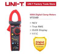 UNl-T Pinza amperometrica digitale UT216D Pinza di corrente AC DC Misuratore di tensione Pinza amperometrica Condensatore Amperometro Tester di frequenza