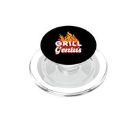 Unleash Your Inner Grill Genius - Fiery BBQ Passion PopSockets PopGrip per MagSafe