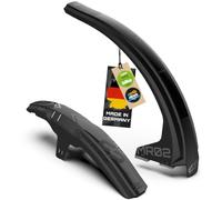 unleazhed Parafanghi per mountain bike M02 e MR02 | MTB Mudguard | Parafango anteriore e posteriore MTB | Made in Germany