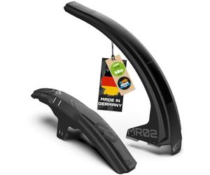 unleazhed Parafanghi per mountain bike M02 e MR02 | MTB Mudguard | Parafango anteriore e posteriore MTB | Made in Germany