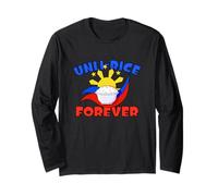 Unli-Rice Forever tazza di riso su bandiera delle Filippine artistica Maglia a Manica