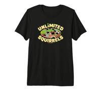 Unlimited Squirrels Big Logo Maglietta Premium