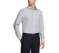Unlisted by Kenneth Cole Slim Fit Check Spread Collar Dress Shirt Camicia da Cerimonia Uomo