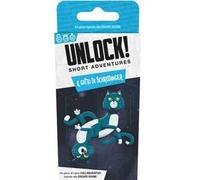 Asmodee: Unlock! Short Adventures: Il Gatto di Schrödinger, Gioco da Tavolo di Enigmi, 10+ Anni, 1-6 Giocatori, Edizione in Italiano
