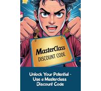 Unlock Your Potential-Use a Masterclass Discount Code: Funny gift - Notebook | Book with empty lined pages | 6" x 9" (15.24 x 22.86 cm) Part of ... Self-Help" | 200 pages, Perfect gag gift