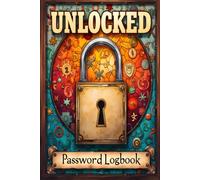 Unlocked - Over 120 pages - Small, handy cipher notebook (6x9) with alphabetical tabs to record and organize your login information.: A-Z Password ... with this compact tabbed notebook designed.
