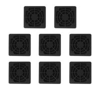 Unlorspy 8 pezzi nero ventola di raffreddamento filtro 40 mm quadrato custodia di plastica ventola copertura del filtro PC computer caso maglia
