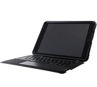 UNLTD KBD FOLIO GERMAN APPLE - IPAD 8/7 GEN BLACK CRYSTAL CLEAR - Versione Tedesca NEW