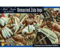 Unmarried Zulu Impi - 28mm Scale Plastic Miniatures for Black Powder by Warlord