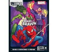 Iello, Unmatched Marvel: Brains and Brawn, Board Game, Ages 14+, 2-3 Players, 20