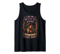 unny Gothic Witchcore Citazione sarcastica della Strega Art Canotta