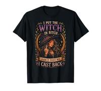 unny Gothic Witchcore Citazione sarcastica della Strega Art Maglietta