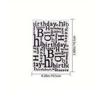 uno biglietto di compleanno con queste per goffratura 3D - per lo scrapbooking fai-da-te! Eid Mubarak