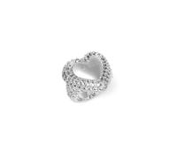 UNO de 50 Bracciale placcato in argento sterling e cristallo