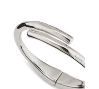 Uno de 50 Bracciale rigido tubolare placcato in argento sterling