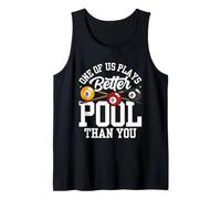 Uno di Noi Gioca Meglio di Te A Biliardo Billard Piscina Canotta