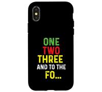 Uno Due Tre E Al Fo - 80s 90s Old School Hip Hop Custodia per iPhone X/XS