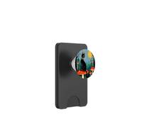 uno, familiare, nero, gatto, e, funghi, Halloween, illustrazione 2 PopSockets PopWallet per MagSafe