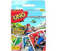 Mattel Games - UNO Versione Mario Kart, Gioco di Carte per Famiglie e Bambini 7+ Anni, GWM70