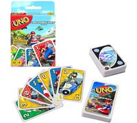 Mattel Games - UNO Versione Mario Kart, Gioco di Carte per Famiglie e Bambini 7+ Anni, GWM70