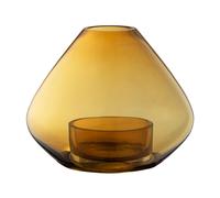 UNO Lanterna/Vaso Ambra H21 cm