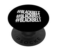 uno, parola, segno, testo, divertente, per, divertente, combattenti, con, nero, cinture PopSockets PopGrip Adesivo
