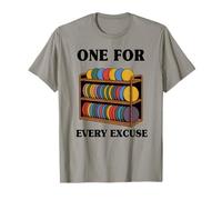 Uno per Ogni Scusa Scherzo Uomini Disc Golf Maglietta