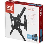 Uno per tutti i WM2451 - Supporto a parete TV inclusi 15 ° e 180 ° regolabile - Compatibile per gli schermi 13-65 /33-165cm - Max 30kg