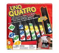 UNO Quattro HPF82 - Gioco di Carte Strategico per Bambini e Famiglie