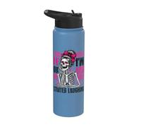 Uno scheletro buffo mi ha chiesto: «Ok», e ho iniziato Stainless Steel Insulated Water Bottle