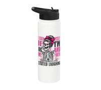 Uno scheletro buffo mi ha chiesto: «Ok», e ho iniziato Stainless Steel Insulated Water Bottle