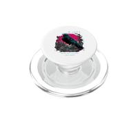 Uno sguardo al futuro design futuristico Raven SciFi PopSockets PopGrip per MagSafe