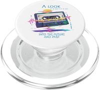Uno sguardo al futuro: progettazione della tecnologia Sci-Fi Cyber Cassette PopSockets PopGrip per MagSafe
